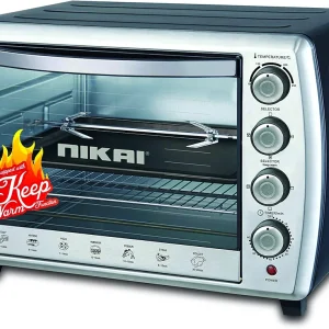 فر آشپزخانه نیکای 65 لیتر، 2200 وات، NT6500SRC1